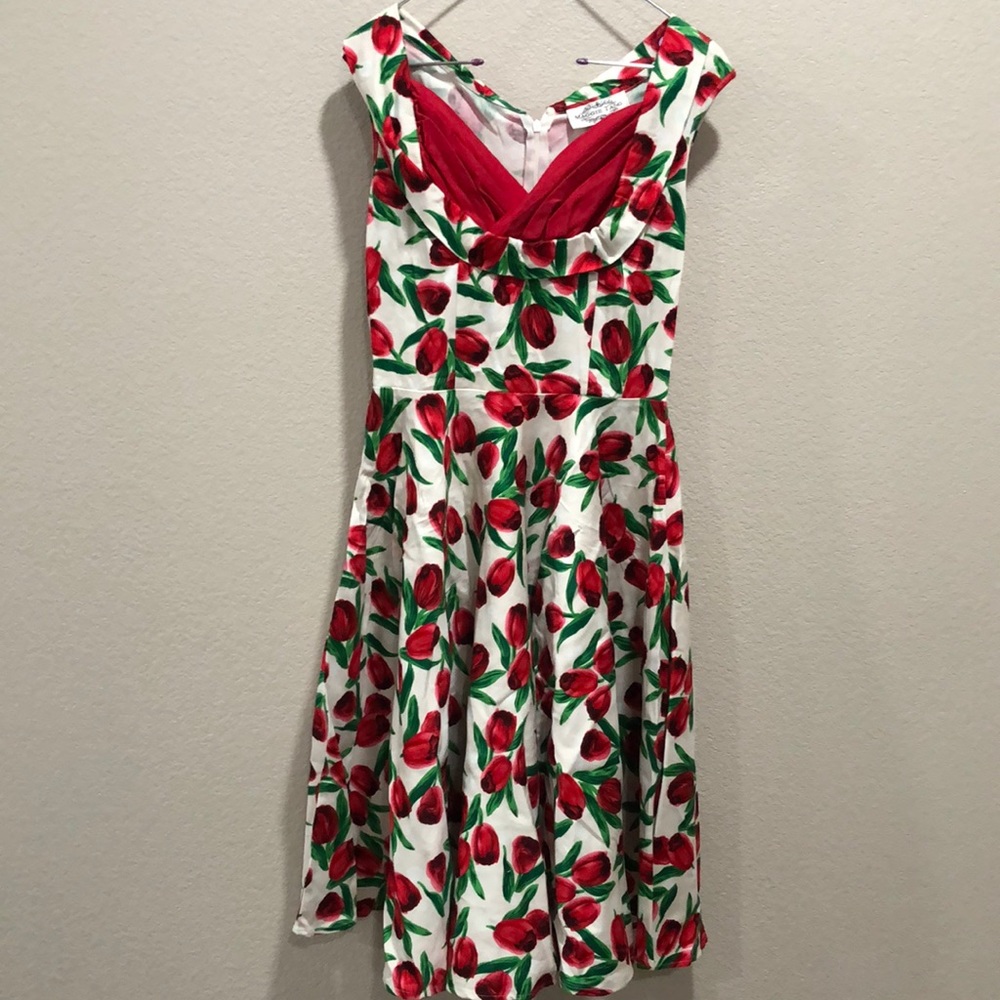 Floral circle dress